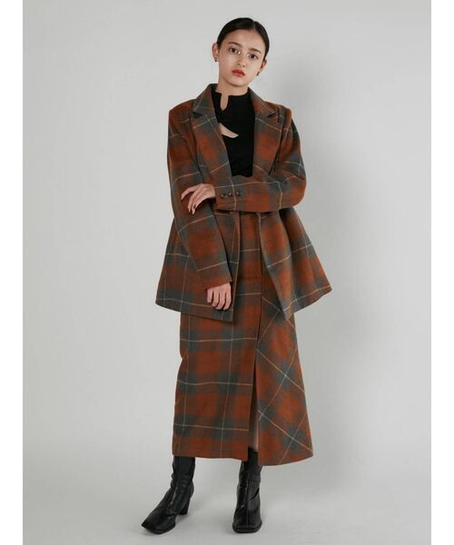 MURUA（ムルーア）の「ナロースリットペンシルスカート（スカート・レディース・モカ/その他1・1/2）」の6枚目の写真