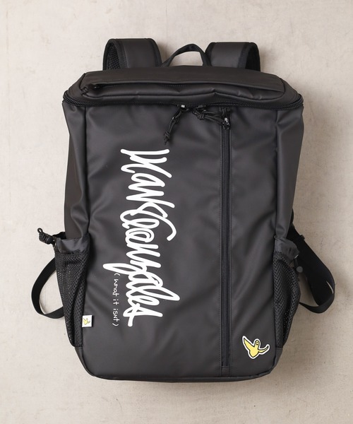 (What it isNt)ART BY MARKGONZALES(ワットイットイズント)の「/(What it isNt) ART BY MARKGONZALES/ボックス バックパック(バックパック/リュック・メンズ・ブラック/ブラック×ホワイト/ブラック×ブルー・FREE)」の3枚目の写真