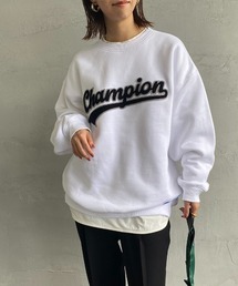 Champion（チャンピオン）の「[Champion/チャンピオン] ACTION STYLE サガラワッペンクルーネックスウェット（スウェット・メンズ）」