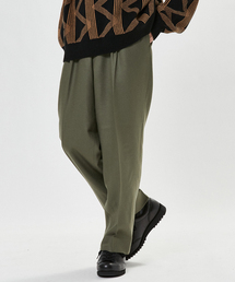 EDIFICE LA BOUCLE | 【LA BOUCLE / ラブークル】ワンプリーツ フランネル イージーパンツ(その他パンツ)