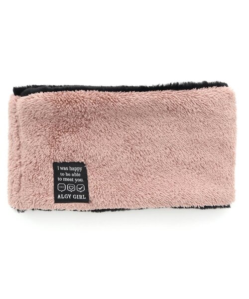 algy(アルジー)の「リバーシブルネックウォーマー(ネックウォーマー/スヌード・キッズ・ブラック/ミント・FREE)」の3枚目の写真