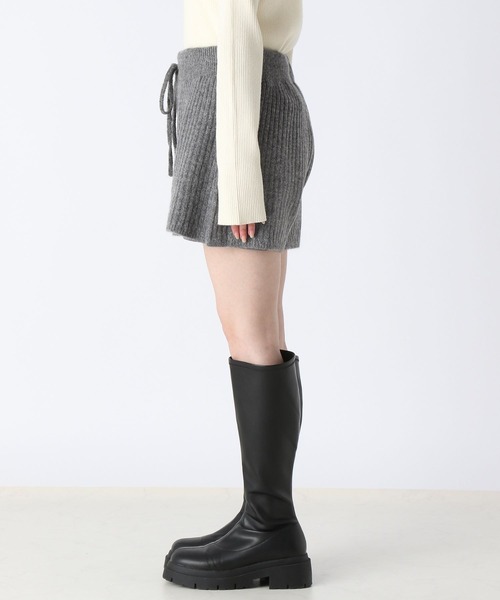 Heather（ヘザー）の「起毛ニットリブショートパンツ　179471（その他パンツ・レディース・ブラウン/アイボリー/グレー・FREE）」の19枚目の写真