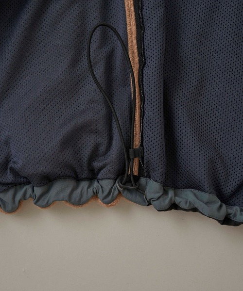 soe(ソーイ)の「Soe/ソーイ/Patchwork Boa Jacket(その他アウター・メンズ・ブラック/ベージュ・2)」の11枚目の写真