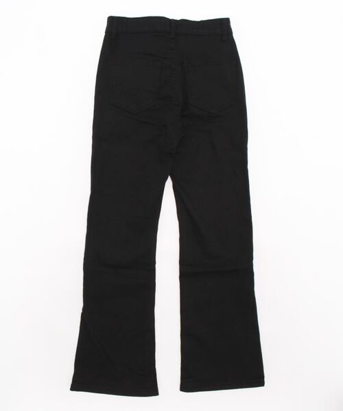 urge:(アージコロン )の「【URGE:】ハイウエスト デニムフレアパンツ(デニムパンツ・レディース・ブラック・MEDIUM/LARGE/X-LARGE/SMALL)」の7枚目の写真
