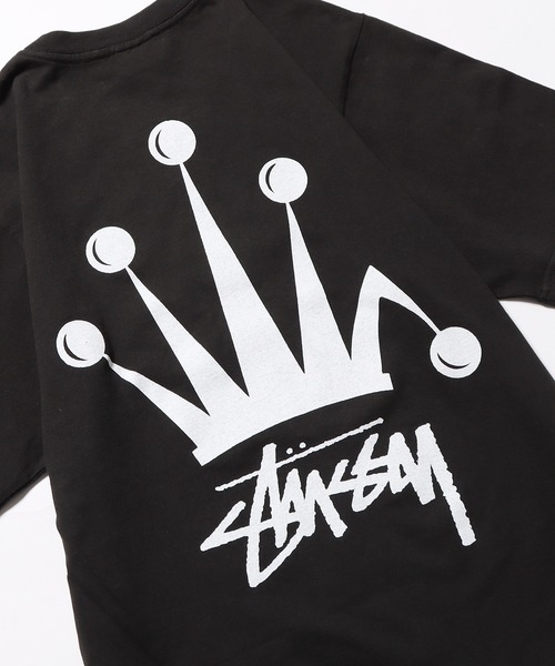 STUSSY（ステューシー）の「STUSSY/ステューシー REGAL CROWN PIG. DYED TEE 半袖Tシャツ（Tシャツ/カットソー・メンズ・ブラック・S）」の7枚目の写真
