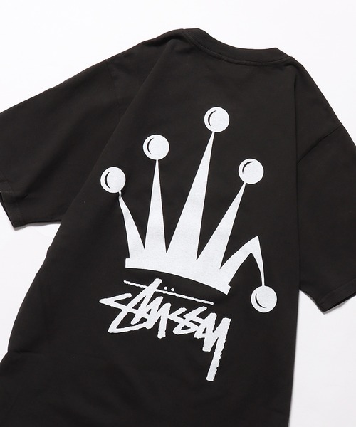 STUSSY（ステューシー）の「STUSSY/ステューシー REGAL CROWN PIG. DYED TEE 半袖Tシャツ（Tシャツ/カットソー・メンズ・ブラック・S）」の10枚目の写真