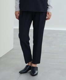 INDIVI | 【ウエストゴム/SETUP可能】プルオンテーパードパンツ(その他パンツ)