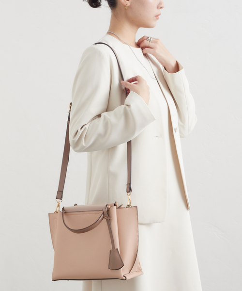 MIAN (ミアン)の「【MIAN/ミアン】 2WAYハンドバッグ(ハンドバッグ・レディース・ピンク/ブラウン/ブラック・FREE)」の3枚目の写真