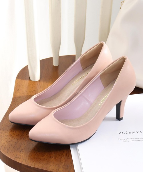 DOHENペリーコ アニマ ポインテッドトゥ パンプス 36 ピンク 楽天市場】ペリーコ パンプス ポインテッドトゥ レザー スエード