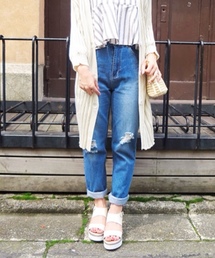 Chico | 破れデニムパンツ(その他パンツ)