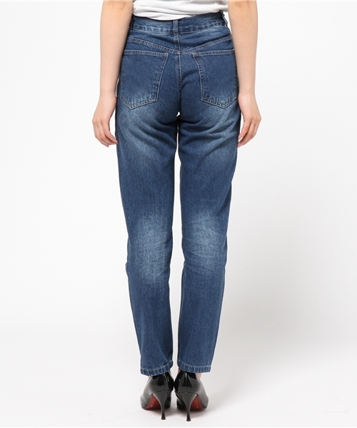 Chico(チコ)の「破れデニムパンツ(その他パンツ・レディース・ネイビー/ブルー・MEDIUM/SMALL)」の8枚目の写真