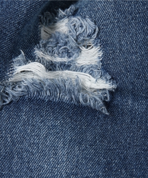 Chico(チコ)の「破れデニムパンツ(その他パンツ・レディース・ネイビー/ブルー・MEDIUM/SMALL)」の7枚目の写真