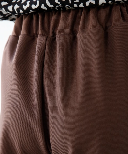 M.deux（エムドゥ）の「〇スリットジョガーパンツ〇（その他パンツ・レディース・ブラック/ブラウン・MEDIUM）」の11枚目の写真