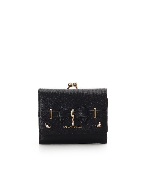 SAMANTHAVEGA(サマンサベガ)の「アクセントリボン 折財布(財布・レディース・ピンクベージュ/ブラック/グレー・FREE)」の22枚目の写真