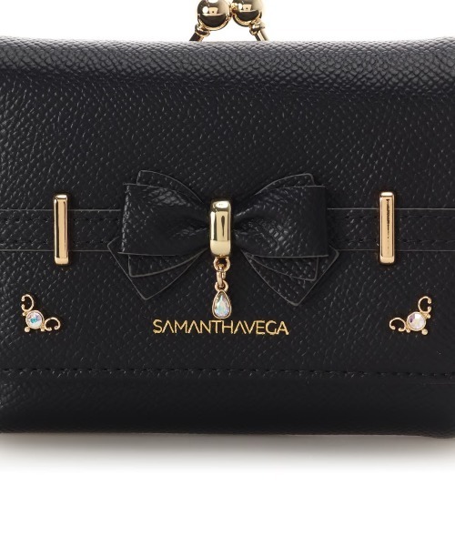 すぐ届く☆【Samantha】クロスリボン 折財布 ◇Samantha Thavasa◇クロスリボン 折財布 - メルカリ