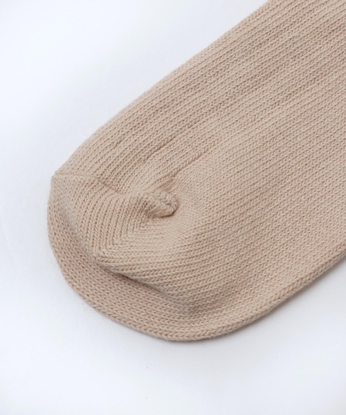 andme(アンドミー)の「エンブロイダリーロゴリブソックス(ソックス/靴下・レディース・ライム/ピンク/ホワイト/ベージュ/ブルー・23-25cm)」の13枚目の写真