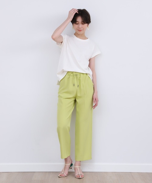 INED CLARO（イネドクラロ）の「カラーイージーパンツ（その他パンツ・レディース・オレンジ/イエロー/グリーン・フリー）」の13枚目の写真