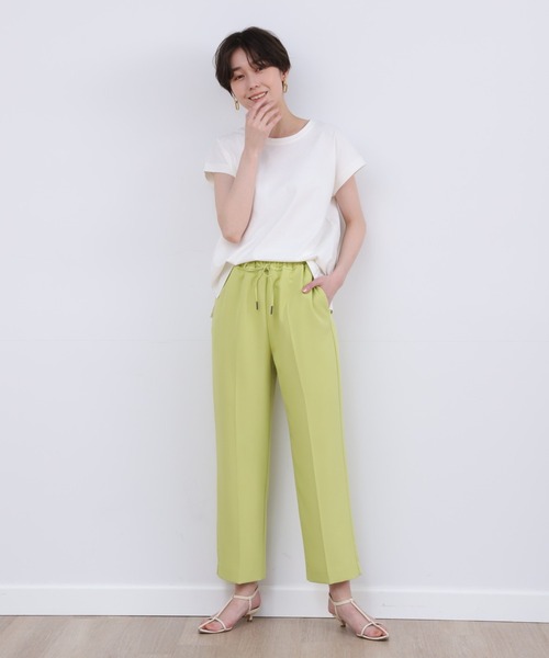 INED CLARO（イネドクラロ）の「カラーイージーパンツ（その他パンツ・レディース・オレンジ/イエロー/グリーン・フリー）」の14枚目の写真