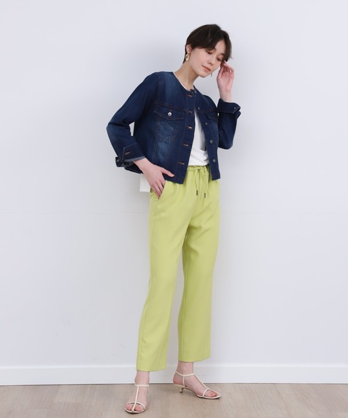 INED CLARO（イネドクラロ）の「カラーイージーパンツ（その他パンツ・レディース・オレンジ/イエロー/グリーン・フリー）」の16枚目の写真