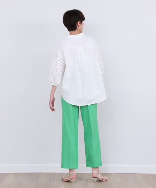 INED CLARO（イネドクラロ）の「カラーイージーパンツ（その他パンツ・レディース・オレンジ/イエロー/グリーン・フリー）」の20枚目の写真