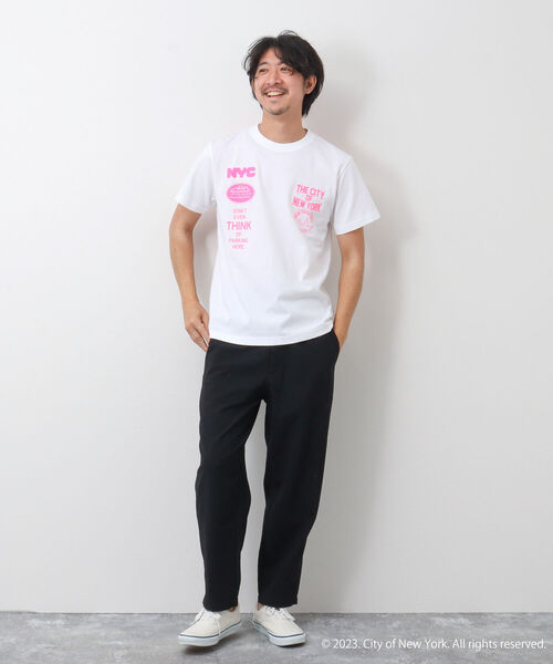 GOOD ROCK SPEED（グッドロックスピード）の「【Good Rock Speed/グッドロックスピード】 NYC 別注プリントTシャツ（Tシャツ/カットソー・メンズ・ライトグレー/ブラック/ホワイト・S/M/L）」の13枚目の写真