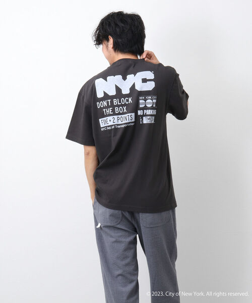 GOOD ROCK SPEED（グッドロックスピード）の「【Good Rock Speed/グッドロックスピード】 NYC 別注プリントTシャツ（Tシャツ/カットソー・メンズ・ライトグレー/ブラック/ホワイト・S/M/L）」の5枚目の写真