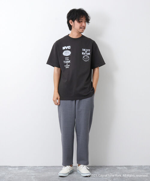 GOOD ROCK SPEED（グッドロックスピード）の「【Good Rock Speed/グッドロックスピード】 NYC 別注プリントTシャツ（Tシャツ/カットソー・メンズ・ライトグレー/ブラック/ホワイト・S/M/L）」の14枚目の写真