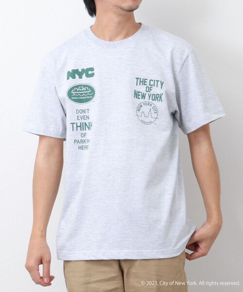 GOOD ROCK SPEED（グッドロックスピード）の「【Good Rock Speed/グッドロックスピード】 NYC 別注プリントTシャツ（Tシャツ/カットソー・メンズ・ライトグレー/ブラック/ホワイト・S/M/L）」の22枚目の写真