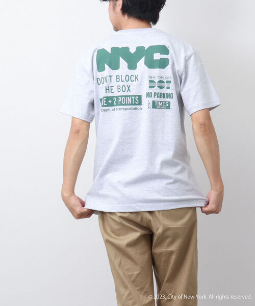 GOOD ROCK SPEED（グッドロックスピード）の「【Good Rock Speed/グッドロックスピード】 NYC 別注プリントTシャツ（Tシャツ/カットソー・メンズ・ライトグレー/ブラック/ホワイト・S/M/L）」の15枚目の写真