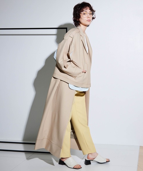 セール】Muti-way Layered Trench Coat | Multi-way レイヤード