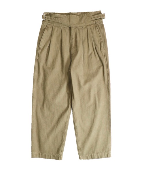 C.E.L.STORE(セルストア)の「KHAKI JUNGLE/カーキジャングル GURKHA PANT グルカパンツ(ユニセックス)(その他パンツ・メンズ・カーキ/オリーブ/ブラック・MEDIUM/X-SMALL/LARGE)」の20枚目の写真