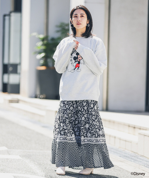 MICKEY MOUSE（ミッキーマウス）の「Disney100/ミッキーマウス/スウェット（スウェット・メンズ・チャコールグレー/グレー/グリーン系その他・MEDIUM/LARGE）」の9枚目の写真