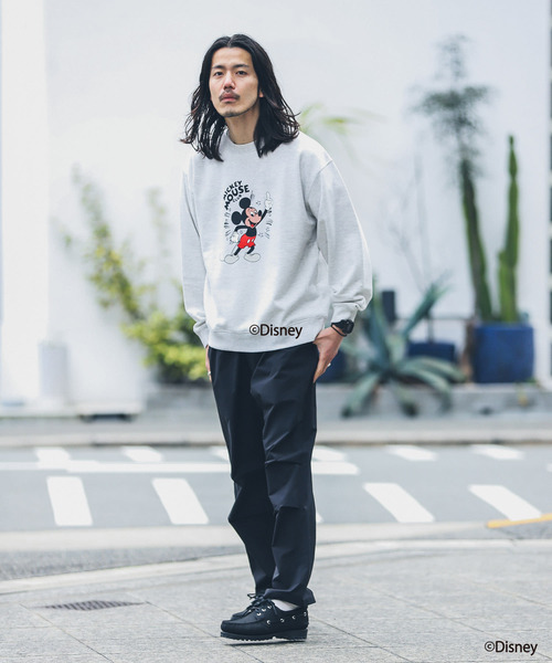 MICKEY MOUSE（ミッキーマウス）の「Disney100/ミッキーマウス/スウェット（スウェット・メンズ・チャコールグレー/グレー/グリーン系その他・MEDIUM/LARGE）」の21枚目の写真