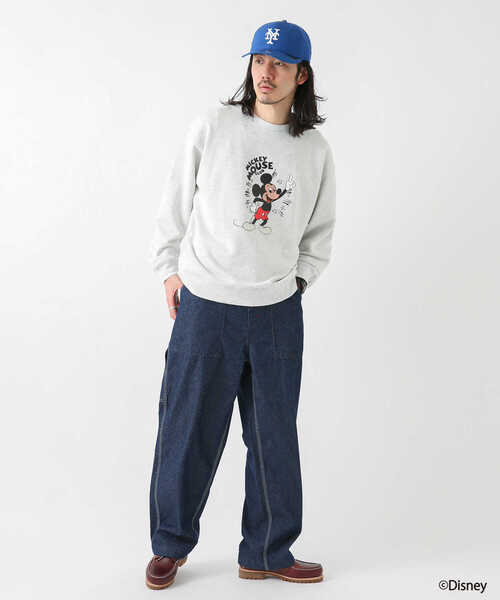 MICKEY MOUSE（ミッキーマウス）の「Disney100/ミッキーマウス/スウェット（スウェット・メンズ・チャコールグレー/グレー/グリーン系その他・MEDIUM/LARGE）」の13枚目の写真