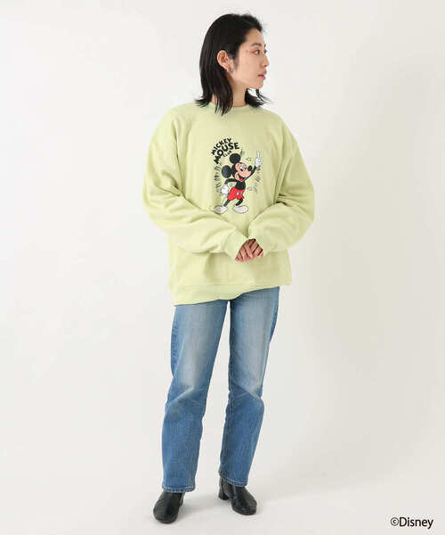 MICKEY MOUSE（ミッキーマウス）の「Disney100/ミッキーマウス/スウェット（スウェット・メンズ・チャコールグレー/グレー/グリーン系その他・MEDIUM/LARGE）」の11枚目の写真
