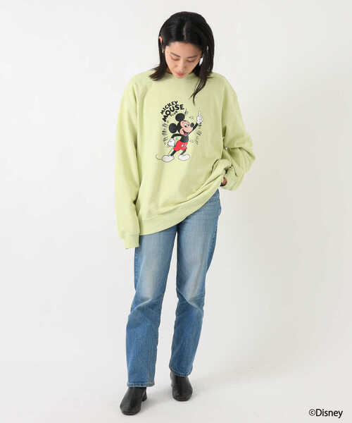 MICKEY MOUSE（ミッキーマウス）の「Disney100/ミッキーマウス/スウェット（スウェット・メンズ・チャコールグレー/グレー/グリーン系その他・MEDIUM/LARGE）」の17枚目の写真