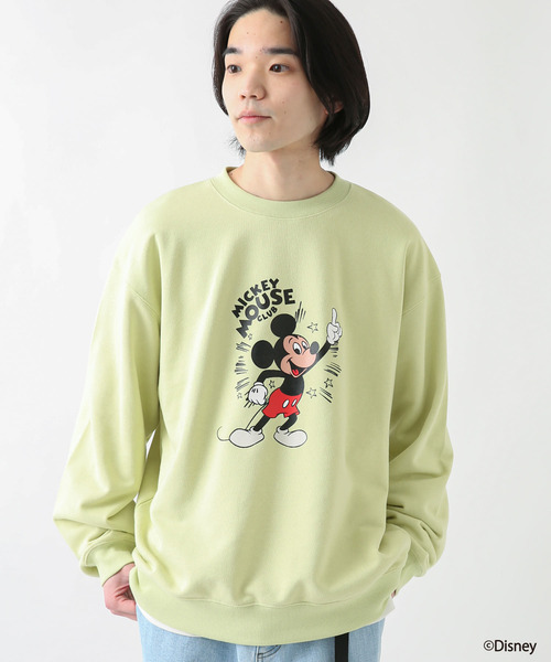 MICKEY MOUSE（ミッキーマウス）の「Disney100/ミッキーマウス/スウェット（スウェット・メンズ・チャコールグレー/グレー/グリーン系その他・MEDIUM/LARGE）」の20枚目の写真