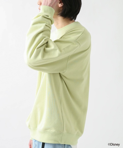 MICKEY MOUSE（ミッキーマウス）の「Disney100/ミッキーマウス/スウェット（スウェット・メンズ・チャコールグレー/グレー/グリーン系その他・MEDIUM/LARGE）」の14枚目の写真