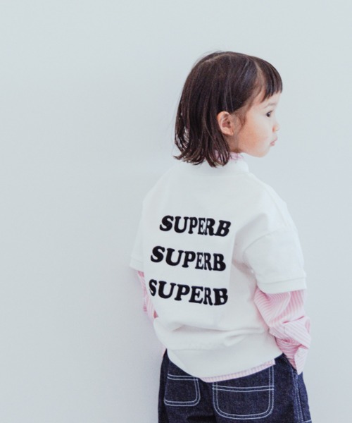 LOWRYS FARM(ローリーズファーム)の「USAプリントTシャツ* 180056(Tシャツ/カットソー・キッズ・ホワイト/ブラック/ブルー/ピンク・110cm/120cm/130cm/140cm/150cm)」の1枚目の写真