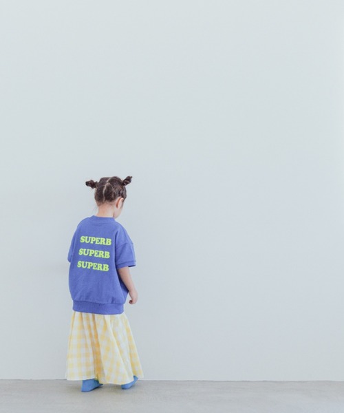 LOWRYS FARM(ローリーズファーム)の「USAプリントTシャツ* 180056(Tシャツ/カットソー・キッズ・ホワイト/ブラック/ブルー/ピンク・110cm/120cm/130cm/140cm/150cm)」の6枚目の写真
