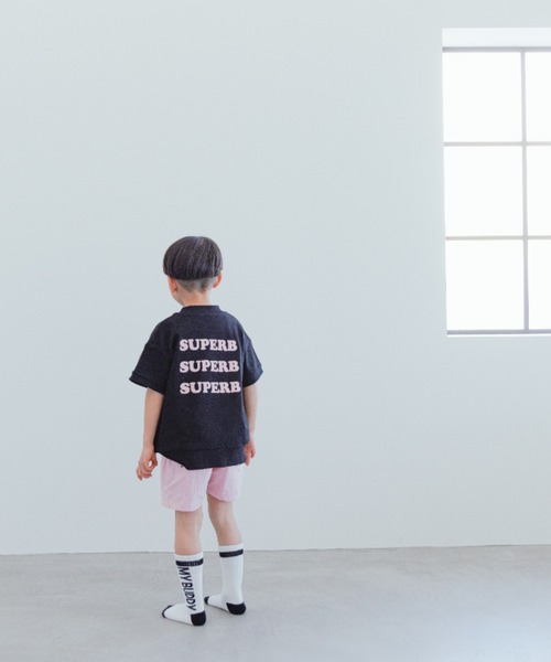 LOWRYS FARM(ローリーズファーム)の「USAプリントTシャツ* 180056(Tシャツ/カットソー・キッズ・ホワイト/ブラック/ブルー/ピンク・110cm/120cm/130cm/140cm/150cm)」の17枚目の写真