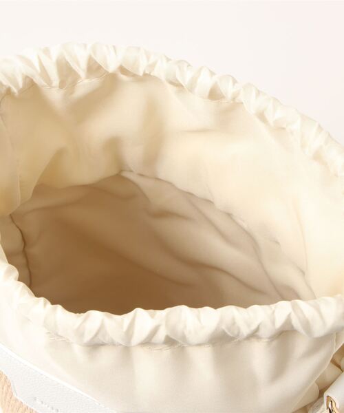 SMIR NASLI（サミールナスリ）の「ビスキー無地バケットショルダーバッグ（ショルダーバッグ・レディース・ブラウン/ホワイト/ブラック・9）」の21枚目の写真