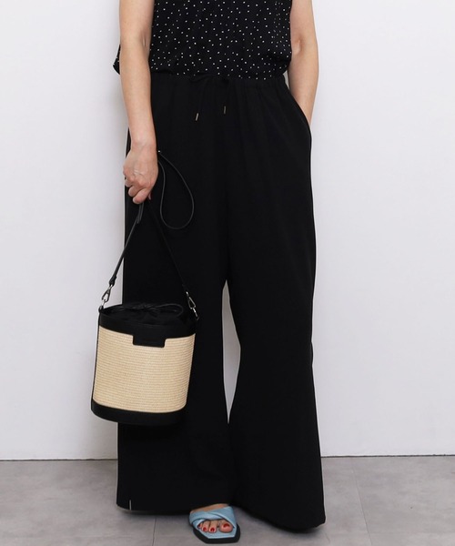 SMIR NASLI（サミールナスリ）の「ビスキー無地バケットショルダーバッグ（ショルダーバッグ・レディース・ブラウン/ホワイト/ブラック・9）」の13枚目の写真