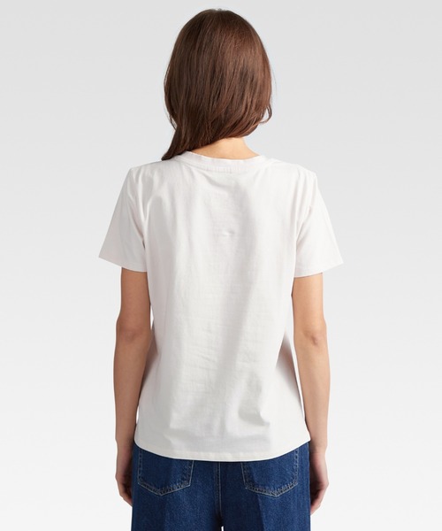 TOMMY HILFIGER(トミーヒルフィガー)の「【オンライン限定】ミニマルロゴTシャツ(Tシャツ/カットソー・レディース・アイボリー/ブルー/ネイビー/ライトグリーン・MEDIUM/SMALL/X-SMALL)」の21枚目の写真