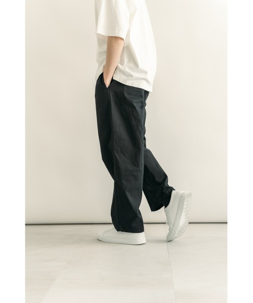 DEVICE（デバイス）の「【DEVICE ORIGINAL】 コットン100％ シェフパンツ スラックス（スラックス・メンズ・ブラック・FREE）」の20枚目の写真