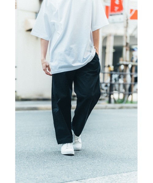 DEVICE（デバイス）の「【DEVICE ORIGINAL】 コットン100％ シェフパンツ スラックス（スラックス・メンズ・ブラック・FREE）」の2枚目の写真