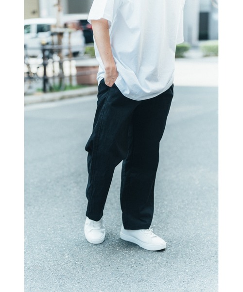 DEVICE（デバイス）の「【DEVICE ORIGINAL】 コットン100％ シェフパンツ スラックス（スラックス・メンズ・ブラック・FREE）」の22枚目の写真