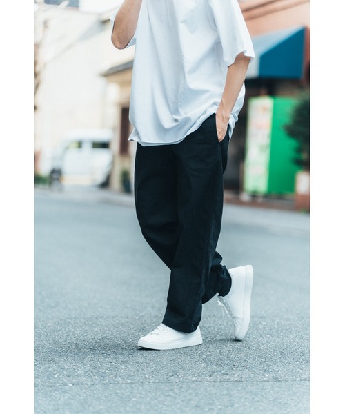 DEVICE（デバイス）の「【DEVICE ORIGINAL】 コットン100％ シェフパンツ スラックス（スラックス・メンズ・ブラック・FREE）」の15枚目の写真