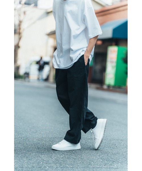 DEVICE（デバイス）の「【DEVICE ORIGINAL】 コットン100％ シェフパンツ スラックス（スラックス・メンズ・ブラック・FREE）」の8枚目の写真