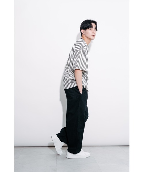 DEVICE（デバイス）の「【DEVICE ORIGINAL】 コットン100％ シェフパンツ スラックス（スラックス・メンズ・ブラック・FREE）」の12枚目の写真